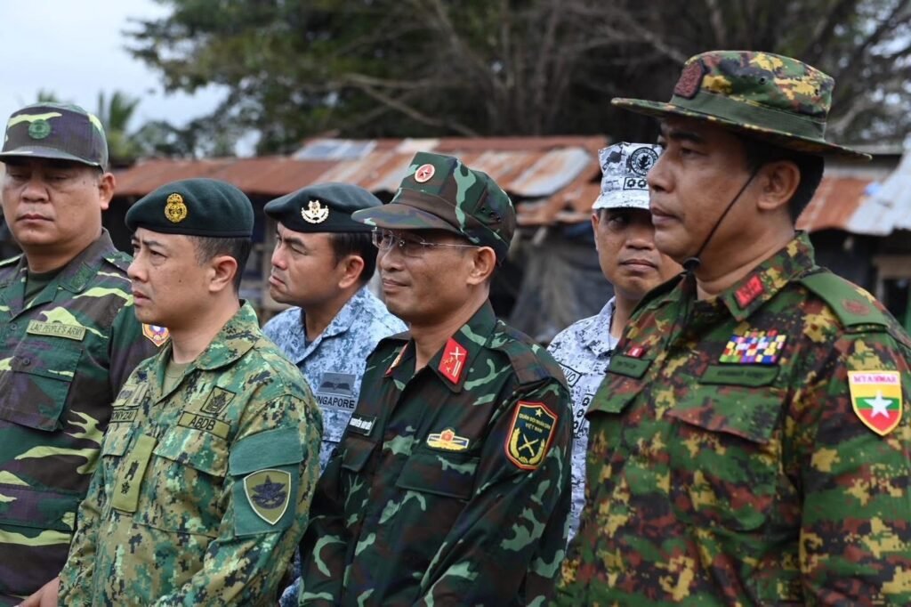 537109310_1075674928078850_2610955302465140249_n-1024x682 คณะผู้สังเกตการณ์ชั่วคราว IOT ตรวจเยี่ยมช่องอานม้า เผยร่องรอยความเสียหายจากเหตุปะทะ