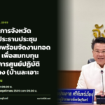 รองผู้ว่าราชการจังหวัดสุรินทร์เป็นประธานประชุมเตรียมความพร้อมจัดงานทอดกฐินสามัคคี เพื่อสมทบทุนปรับปรุงอาคารศูนย์ปฏิบัติธรรมวัดกลาง (บ้านละเอาะ