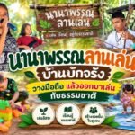 นานาพรรณลานเล่น บ้านบักจรัง ต.กาบเชิง สุรินทร์ — เด็ก ๆ วางมือถือแล้วออกมาเล่นกับธรรมชาติ